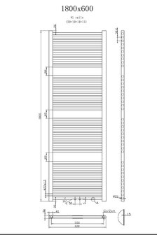 Design radiator Zero 180