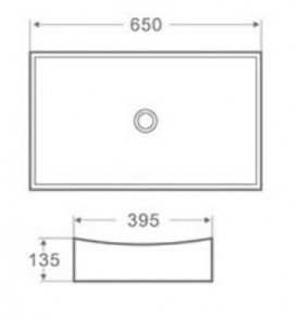 Opbouw wastafel Dicta