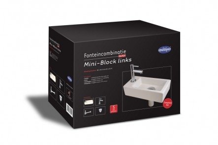 Fonteinset Mini-block links