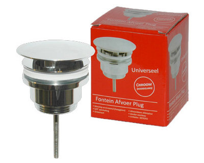 Fontein Afvoer Plug All-Ways-Open